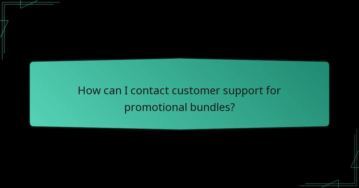 What common issues arise with promotional bundle claims?