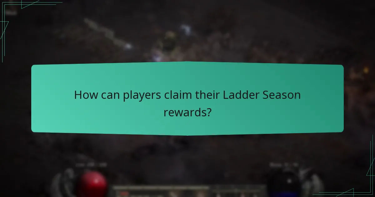 How is reward distribution handled during Ladder Season?