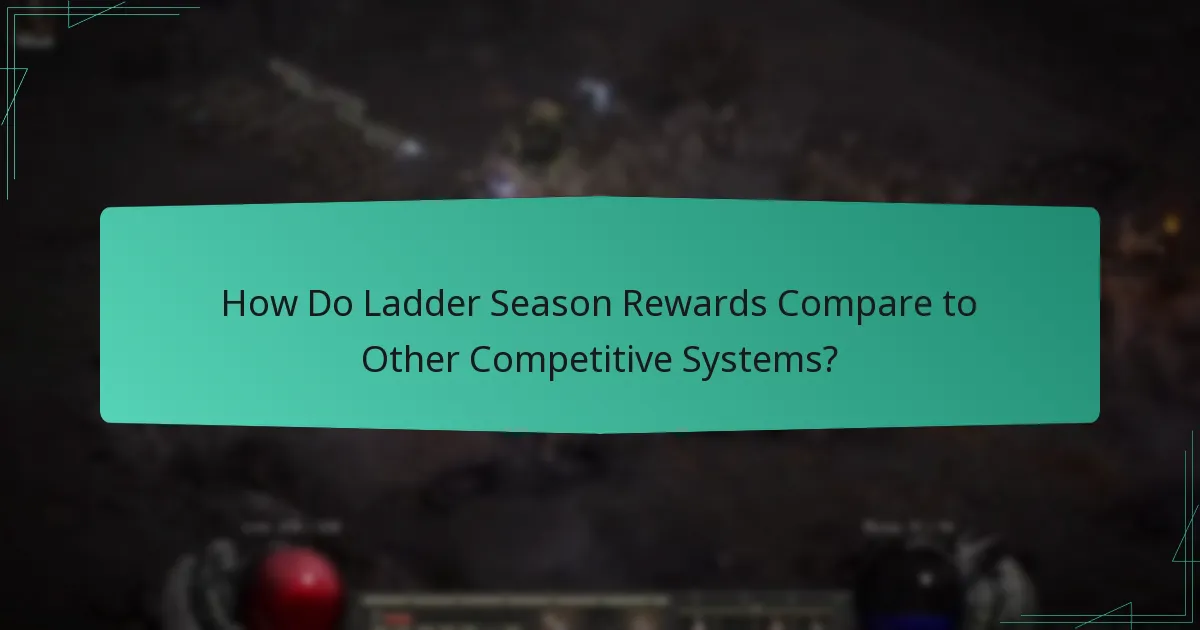 How is Reward Balancing Achieved in Ladder Seasons?
