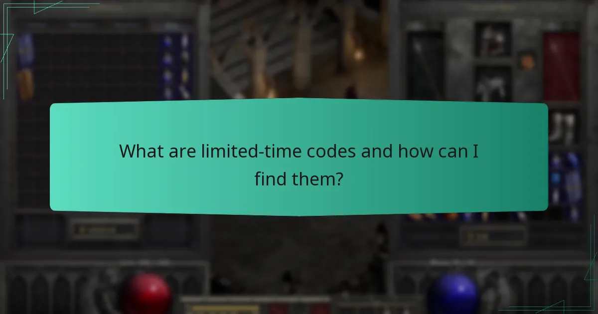 What are limited-time codes and how can I find them?