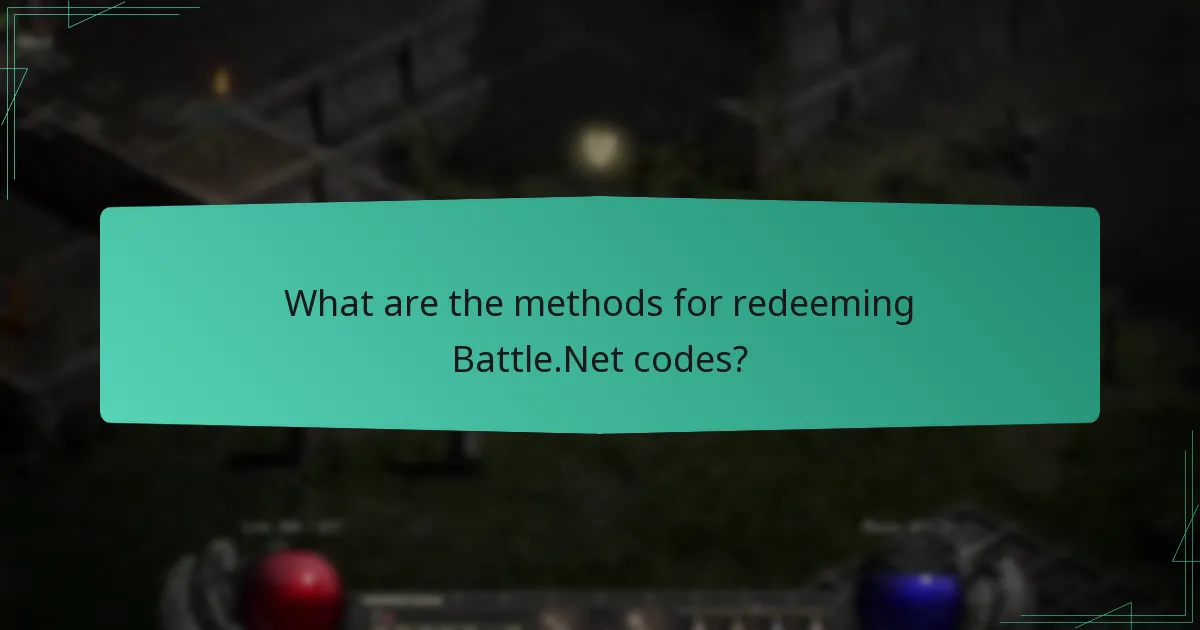 What types of codes can be redeemed on Battle.Net?