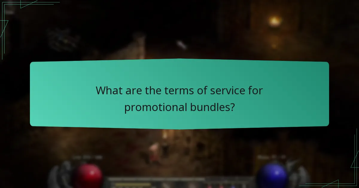 How do promotional bundles compare to other offers?